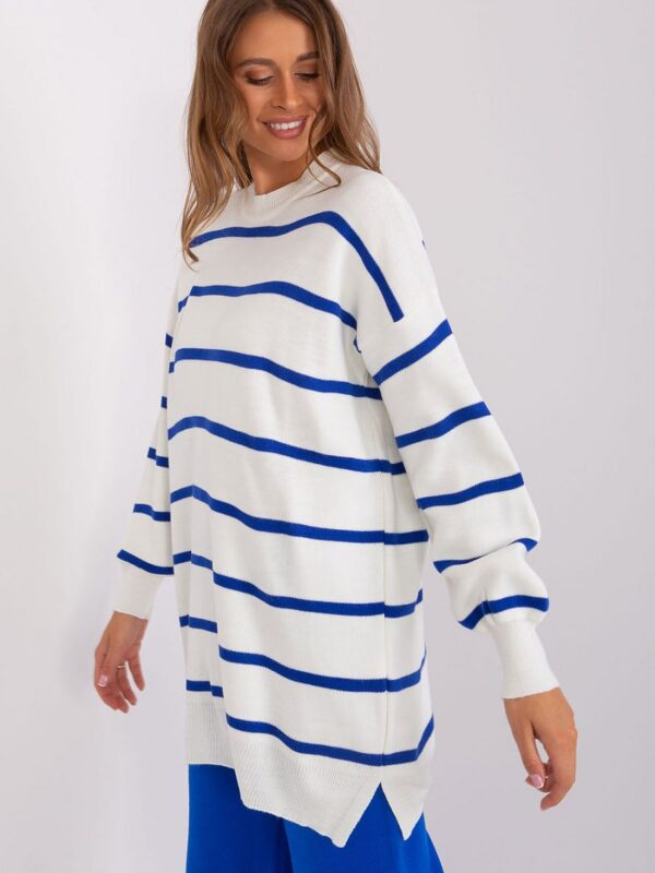 Sweter Damski Model TO-SW-1309.31 Cobalt - Factory Price - obrazek 3