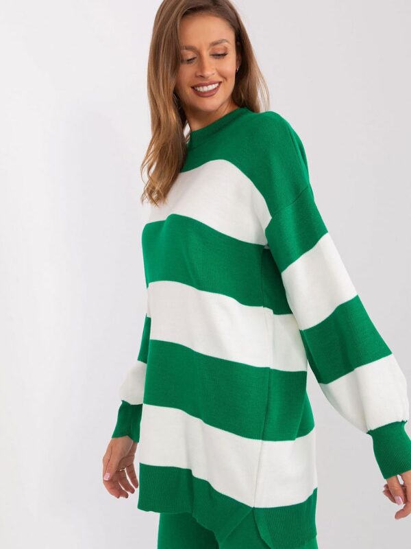 Sweter Damski Model TO-SW-1311.09 Green - Factory Price - obrazek 3