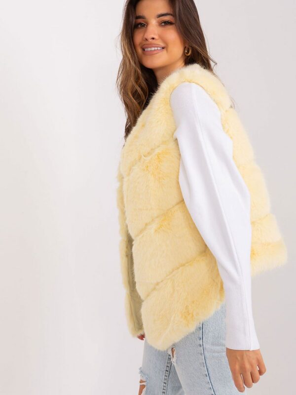Kamizelka Model AT-KZ-2349.00P Light Yellow - AT - obrazek 2
