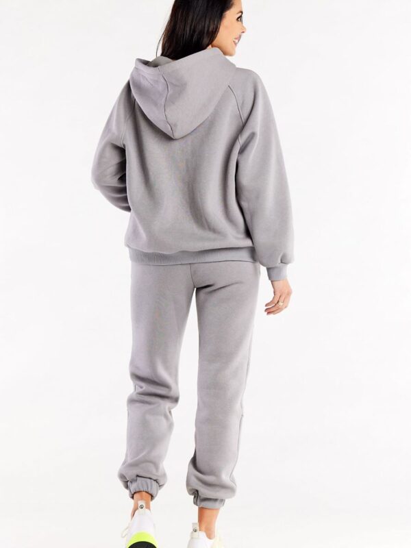 Spodnie Dresowe Model M325 Grey - Infinite You - obrazek 3