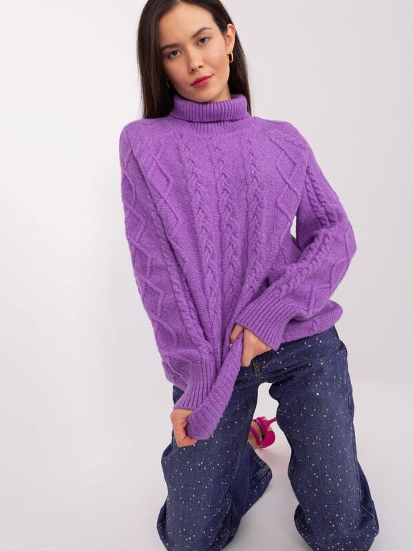 Golf Damski Model AT-SW-2355-2.19P Violet - AT - obrazek 2