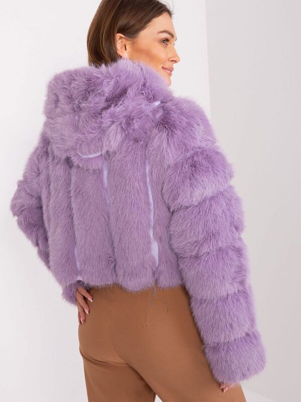 Kurtka Damska Model AT-KR-2378.96P Light Violet - AT - obrazek 3