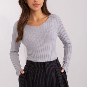 Sweter Damski Model PM-SW-PM1088.25 Light Grey - Factory Price