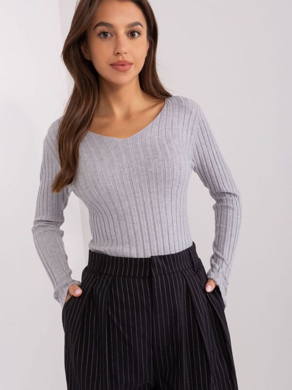 Sweter Damski Model PM-SW-PM1088.25 Light Grey - Factory Price