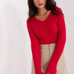 Sweter Damski Model PM-SW-PM1088.25 Red - Factory Price