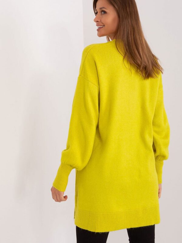 Sweter Damski Model TO-SW-1310.00P Limonka - Factory Price - obrazek 3