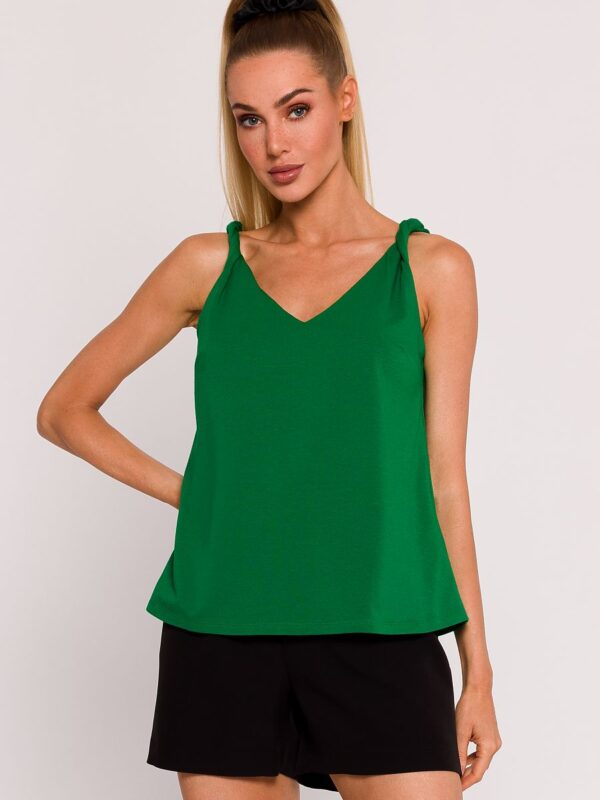 Bluzka Model MOE792 Green - Moe