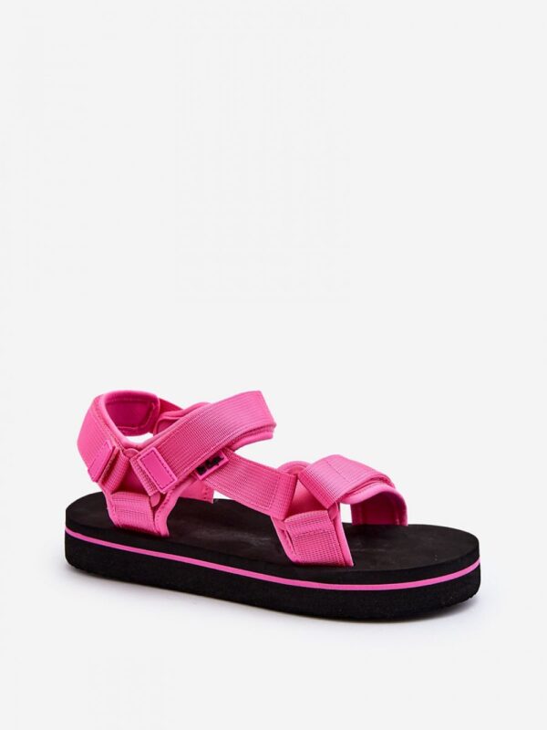 Sandały Model Lee Cooper LCW-24-05-2750L Fuksja - Step in style - obrazek 2