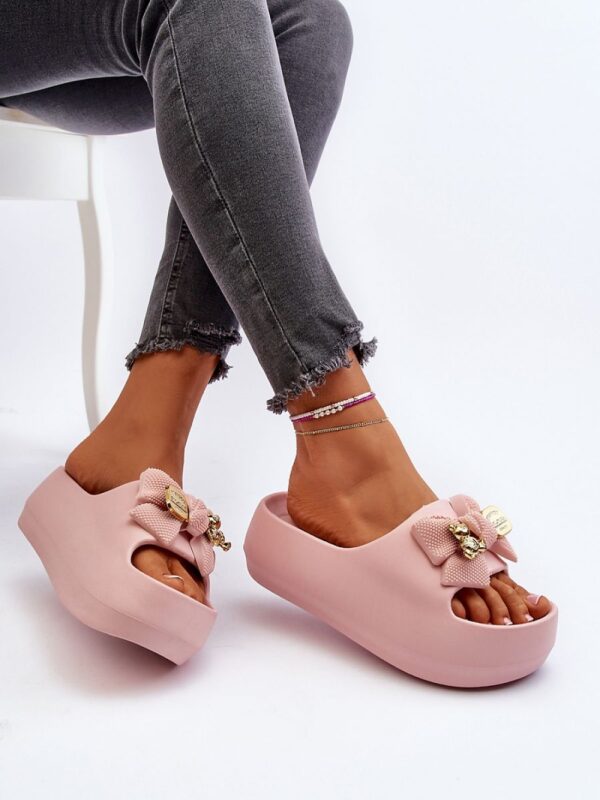 Sandał Klapki Model Salessa BG155 Pink - Step in style