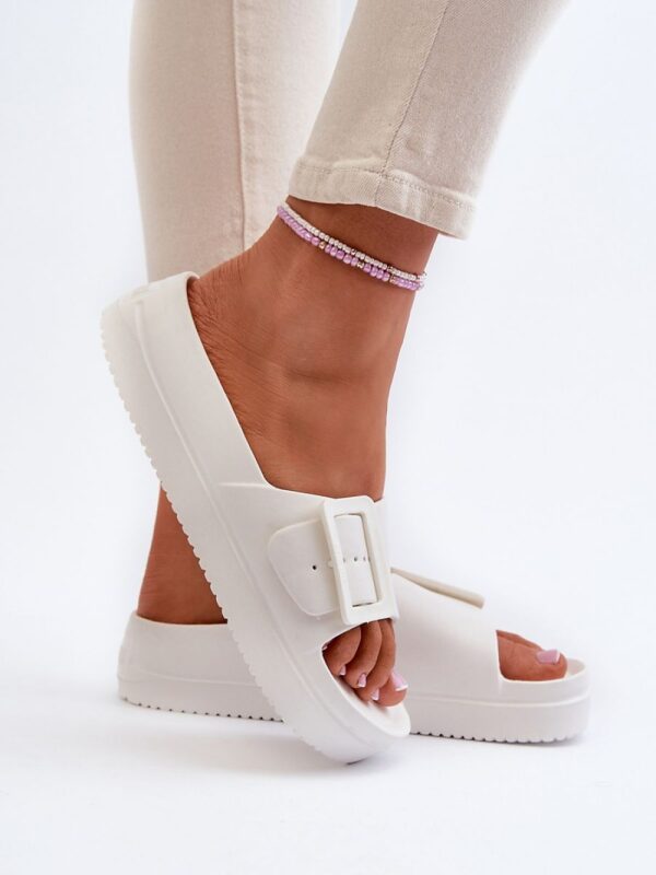 Sandał Klapki Model Big Star NN274A661 White - Step in style - obrazek 3