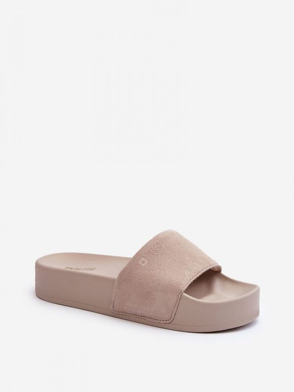 Sandał Klapki Model Big Star NN274A671 Beige - Step in style - obrazek 2