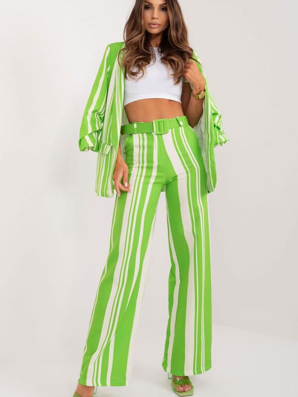 Spodnie Damskie Model DHJ-SP-5077.68 Light Green - Italy Moda
