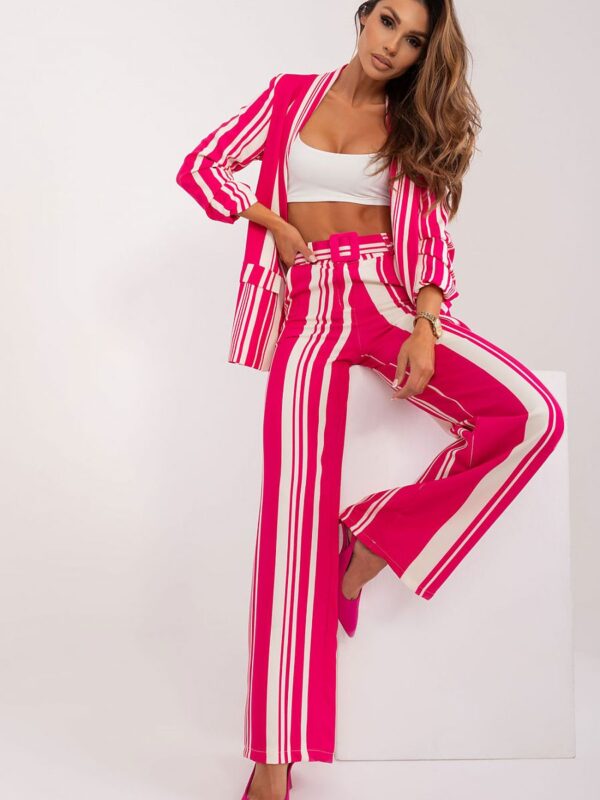 Spodnie Damskie Model DHJ-SP-5077.27 Fuksja - Italy Moda - obrazek 4