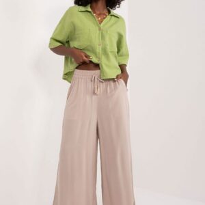 Spodnie Damskie Model D73761M62237E Beige - Sublevel