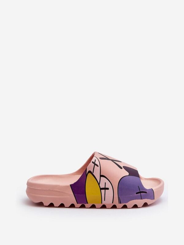 Sandał Klapki Model Monsters CK240P Pink - Step in style - obrazek 3