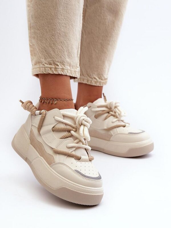 Buty Sportowe Model Moariella VL232P Beige - Step in style