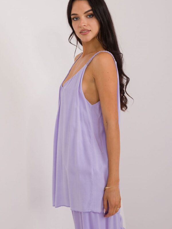 Koszulka Top Model TW-TP-BI-3025.13 Light Violet - Och Bella - obrazek 2