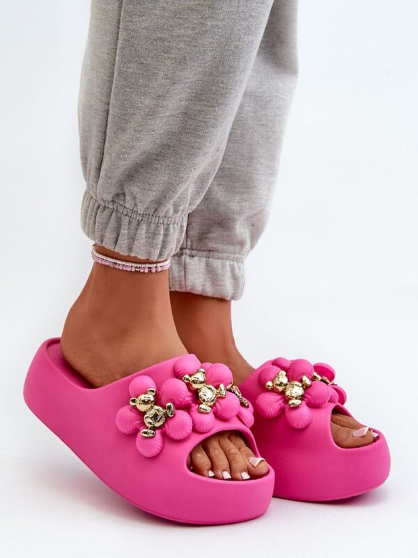 Sandał Klapki Model Bremavia BG181 Fuksja - Step in style