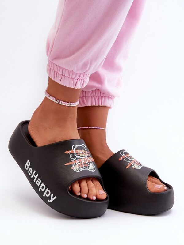 Sandał Klapki Model Serefina BG175 Black - Step in style