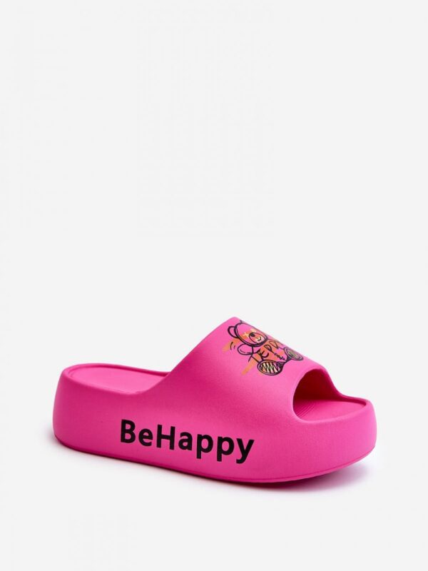 Sandał Klapki Model Serefina BG175 Fuksja - Step in style - obrazek 2