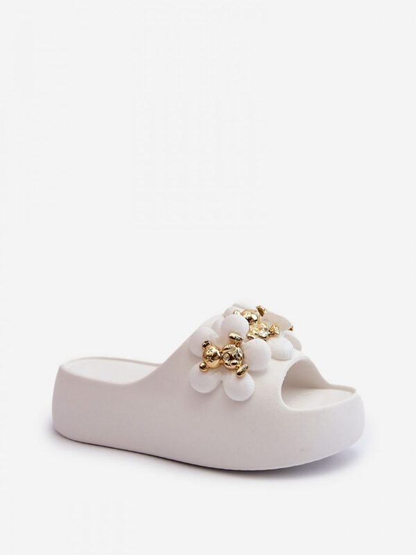 Sandał Klapki Model Bremavia BG181 White - Step in style - obrazek 2