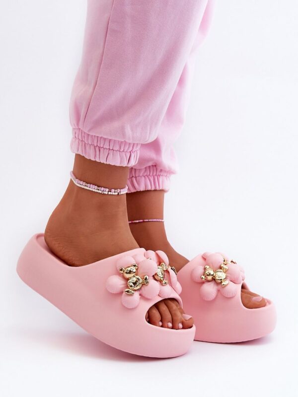 Sandał Klapki Model Bremavia BG181 Pink - Step in style