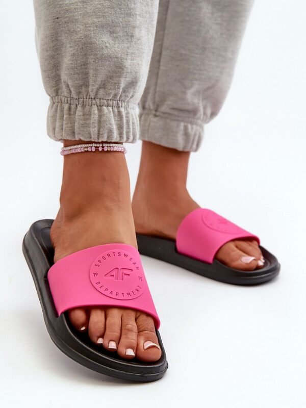 Sandał Klapki Model 4FMM00FFLIF045-55S Pink/Black - Step in style