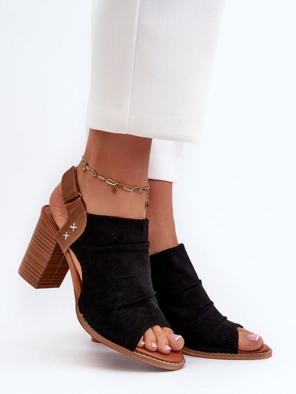 Sandały Model Rosca 24SD35-7184 Black - Step in style