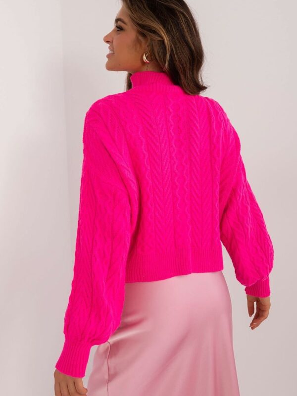 Golf Damski Model BA-SW-0827.25 Fluo Pink - Badu - obrazek 3