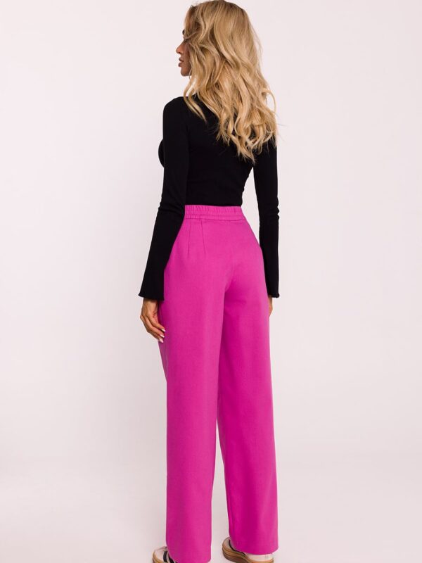 Spodnie Damskie Model MOE799 Pink - Moe - obrazek 2