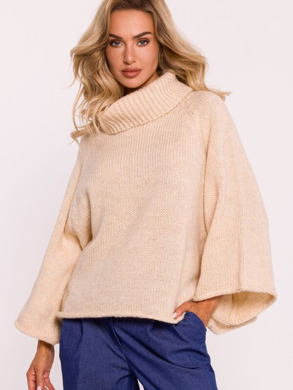 Golf Damski Model MOE822 Beige - Moe