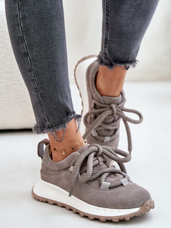 Buty Sportowe Model Artiker 54C1465 Grey - Step in style - obrazek 3
