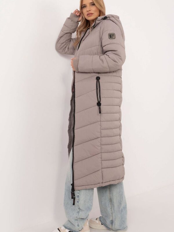 Kurtka Damska Model D51160XB44540A1 Dark Beige - Sublevel - obrazek 2