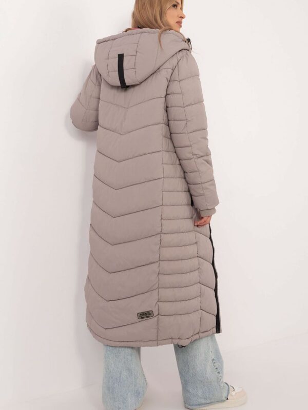 Kurtka Damska Model D51160XB44540A1 Dark Beige - Sublevel - obrazek 3