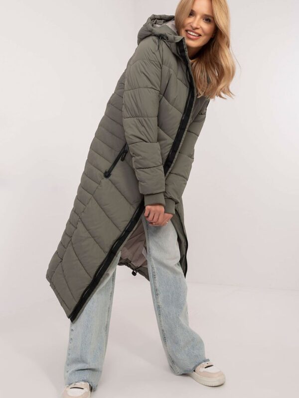 Kurtka Damska Model D51160XB44540A2 Khaki - Sublevel - obrazek 2