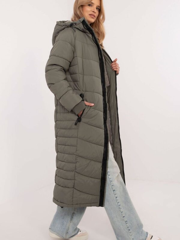 Kurtka Damska Model D51160XB44540A2 Khaki - Sublevel - obrazek 3