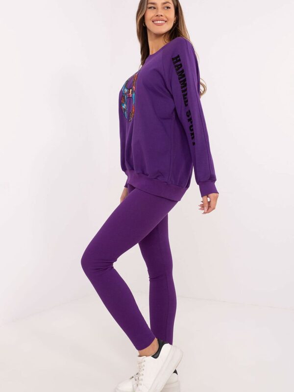 Spodnie Komplet Model EM-KMPL-850.93 Dark Violet - Factory Price - obrazek 2