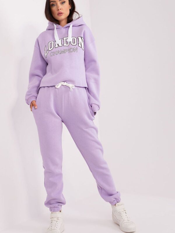 Spodnie Komplet Model EM-KMPL-720.01 Light Violet - Ex Moda