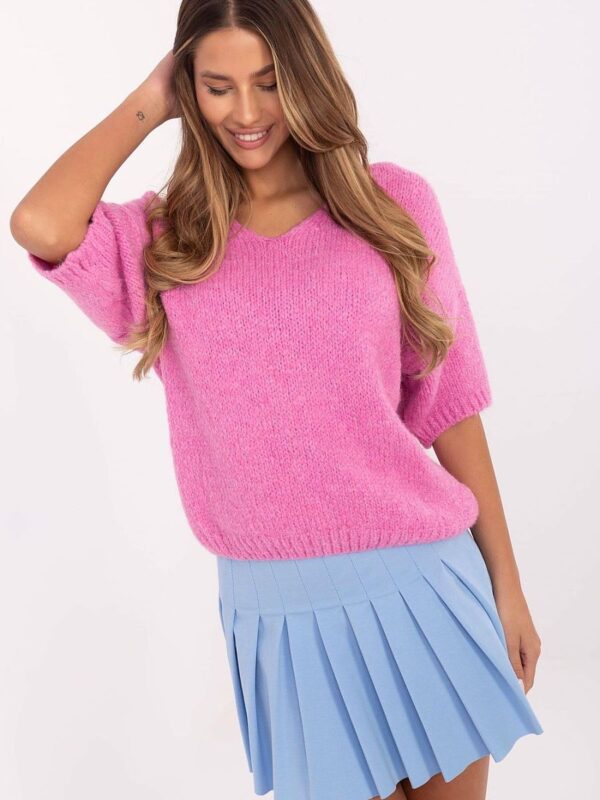 Sweter Damski Model MI-SW-2103.07 Pink - Italy Moda