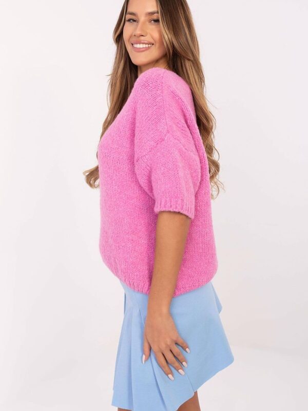 Sweter Damski Model MI-SW-2103.07 Pink - Italy Moda - obrazek 2