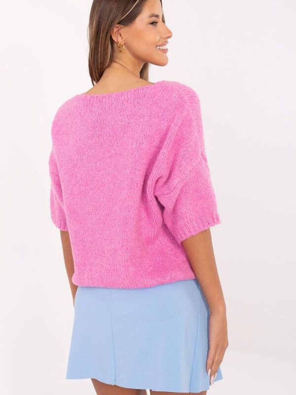 Sweter Damski Model MI-SW-2103.07 Pink - Italy Moda - obrazek 3