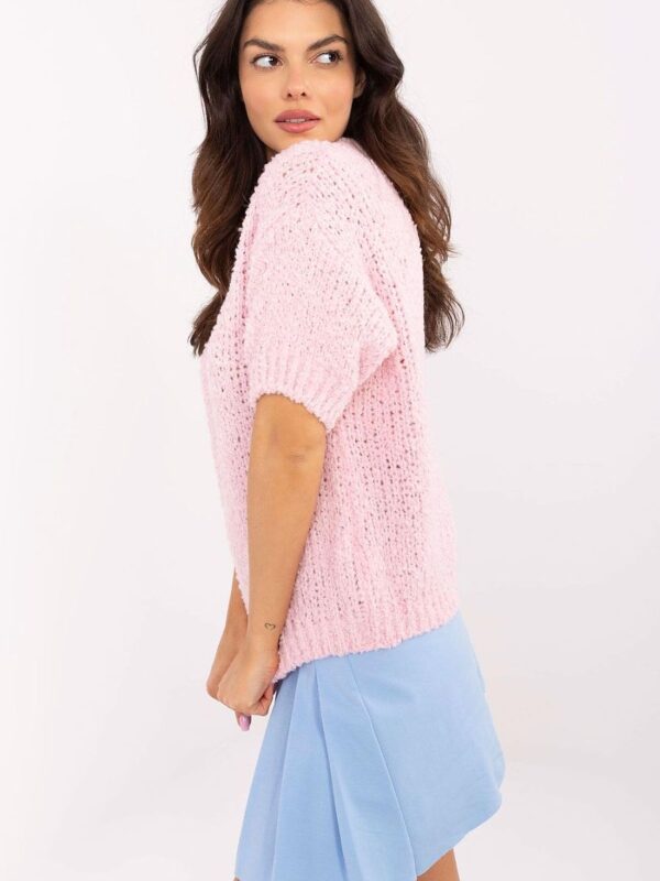 Sweter Damski Model MI-SW-2701.23 Light Pink - Italy Moda - obrazek 2