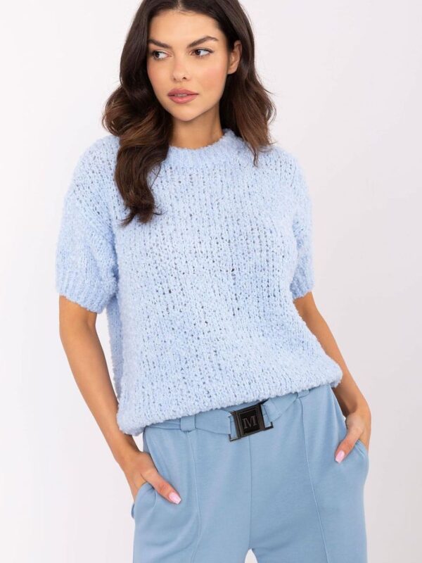 Sweter Damski Model MI-SW-2701.23 Light Blue - Italy Moda