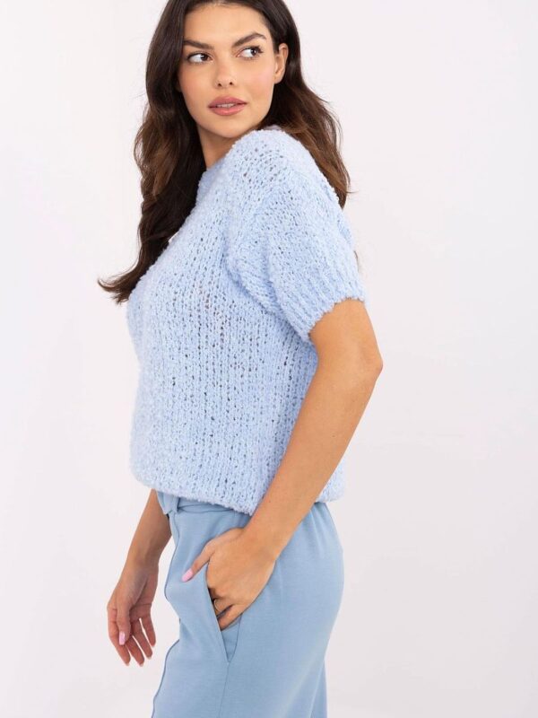 Sweter Damski Model MI-SW-2701.23 Light Blue - Italy Moda - obrazek 3