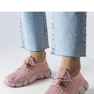 Różowe sportowe sneakersy Élodie - Solea