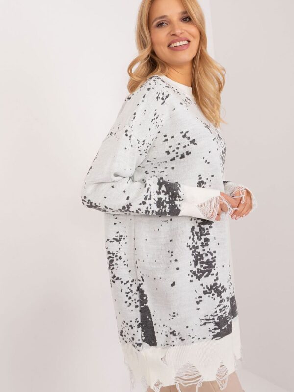 Sweter Damski Model BA-SW-14106.94 Ecru - Badu - obrazek 2