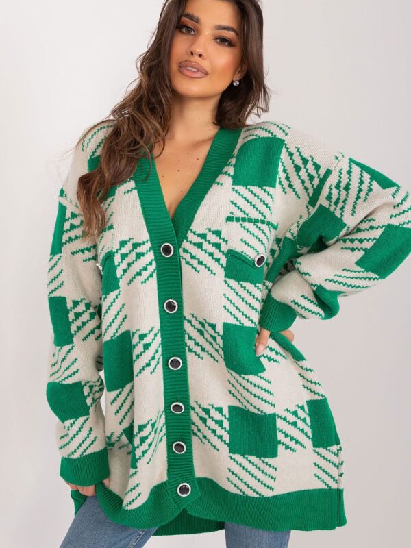 Sweter Damski Model BA-SW-0538.29 Green - Badu