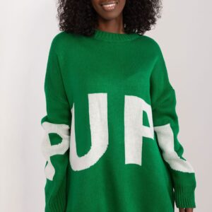 Sweter Damski Model BA-SW-8060.05P Green - Badu