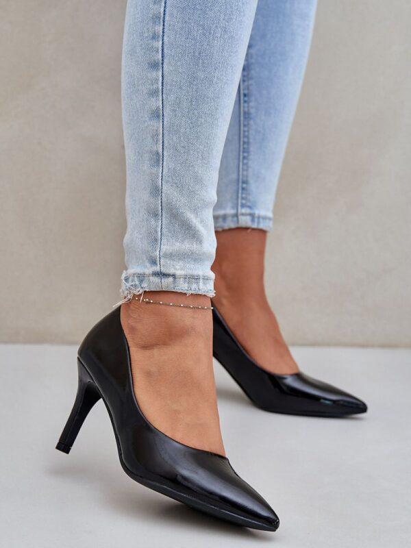 Szpilki Model Sanalitia NF-77P Black - Step in style