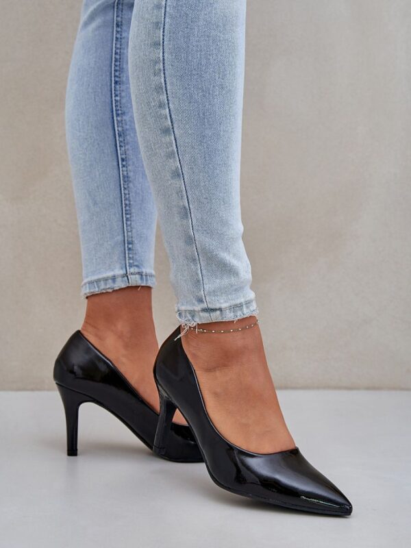 Szpilki Model Sanalitia NF-77P Black - Step in style - obrazek 3